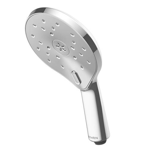 Additional image for Kaha Satinjet Shower Handset With 2 Spray Functions (Chrome).