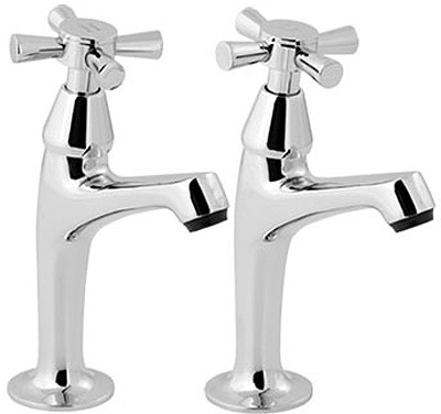Additional image for Milan High Neck Sink Taps (Pair)