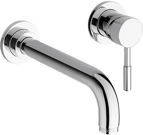 Additional image for 2 Tap Hole Wall Mounted Basin Mixer Tap.