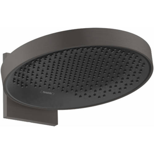 Additional image for Rainfinity Overhead Shower With 1 Jet (360mm, Brushed Black Chrome)