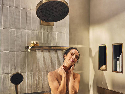 Additional image for Rainfinity Overhead Shower With 1 Jet (360mm, Polished Gold)