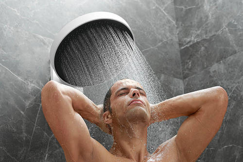 Additional image for Rainfinity Overhead Shower With 3 Jet (360mm, Matt White)