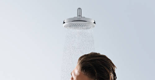 Additional image for Crometta 180 1 Jet Shower Head (Chrome).