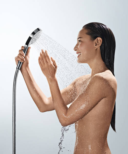 Additional image for Croma Select S 280 Showerpipe Pack With Bath Spout (Chrome).