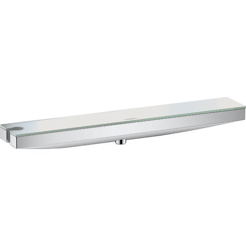 Additional image for Rainfinity Wall Outlet With Holder & Shelf (LH, Chrome)