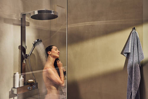 Additional image for Rainfinity Showerpipe 360 1jet with ShowerTablet 350 (Chrome)