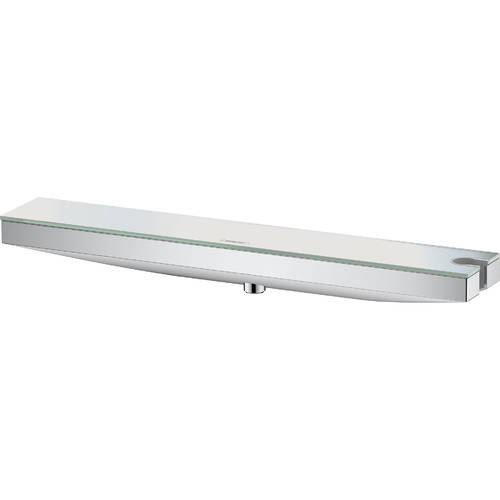 Additional image for Rainfinity Wall Outlet With Holder & Shelf (RH, Chrome)