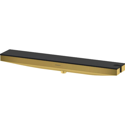 Additional image for Rainfinity Wall Outlet With Holder & Shelf (RH, Polished Gold Optic)