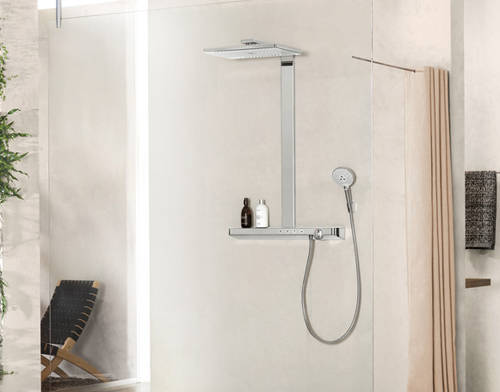 Additional image for Rainmaker Select 460 3 Jet EcoSmart Shower (White & Chrome).