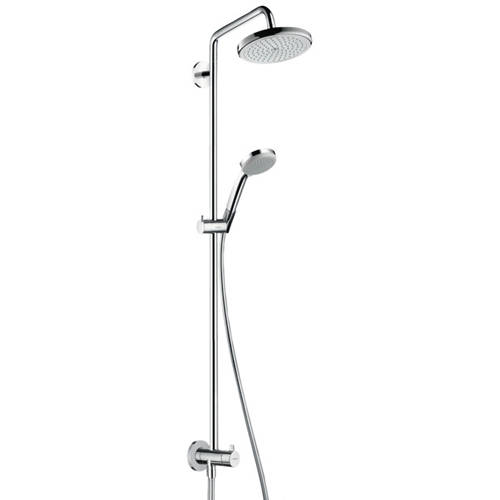 Additional image for Croma 220 Air 1 Jet Showerpipe Reno Pack (Chrome).