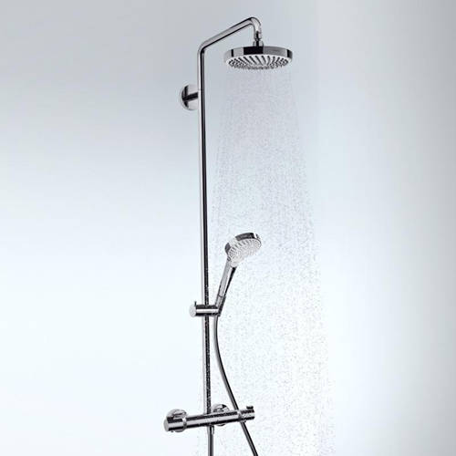 Additional image for Croma Select S 180 2 Jet Showerpipe Pack (Chrome).