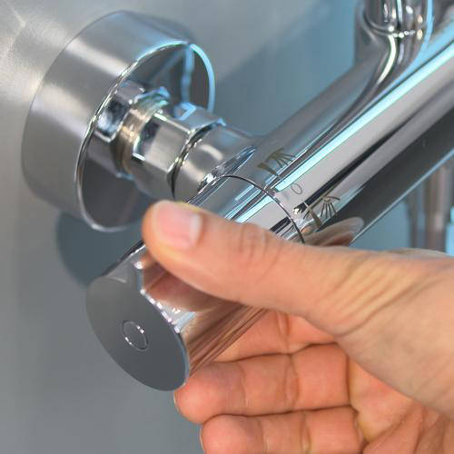 Additional image for Crometta S 240 1 Jet Showerpipe Pack With EcoSmart (Chrome).