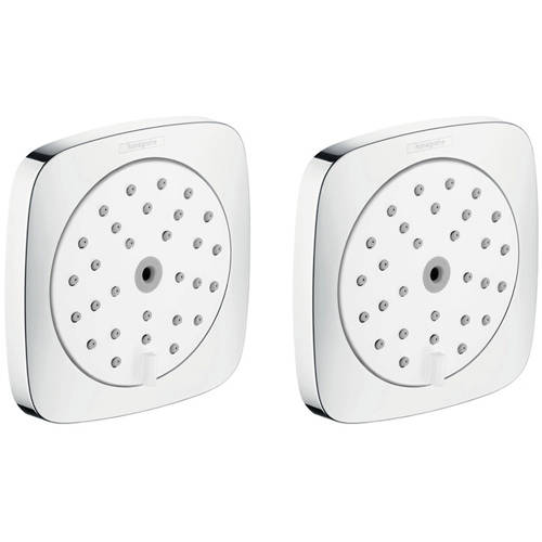Additional image for 2 x Body Jets - Body Shower 100 (White & Chrome).