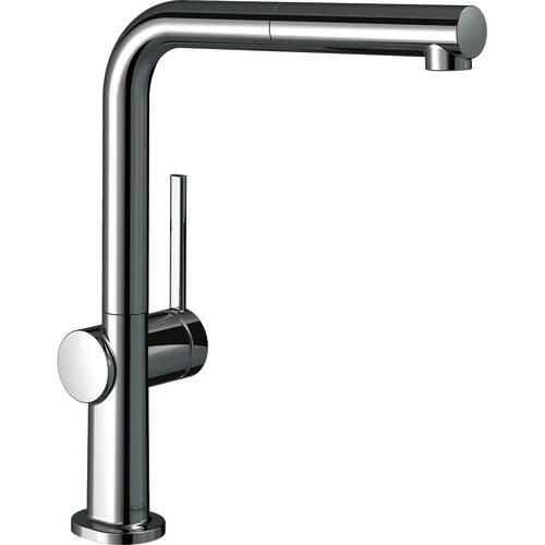 Additional image for M54 Kitchen Tap With Pull Out Spray (Chrome).