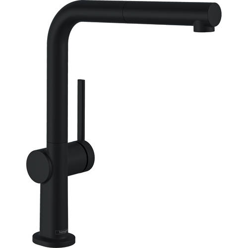 Additional image for M54 Kitchen Tap With Pull Out Spray (Matt Black).