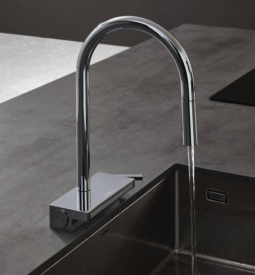 Additional image for Select M81 Kitchen Tap With Pull Out (3 Jets, Chrome).