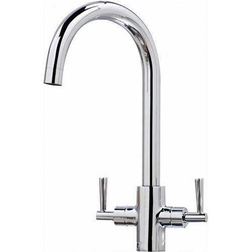 Additional image for Bruges Kitchen Tap With Swivel Spout (Chrome).