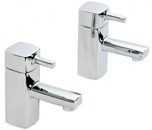 Additional image for Pair Of Basin Taps (Chrome).