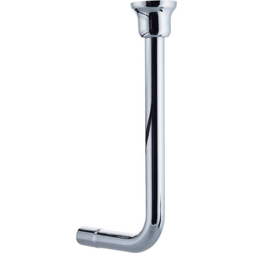 low level toilet cistern with pipe