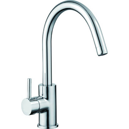Additional image for Chloe Kitchen Tap With Swivel Spout (Chrome).
