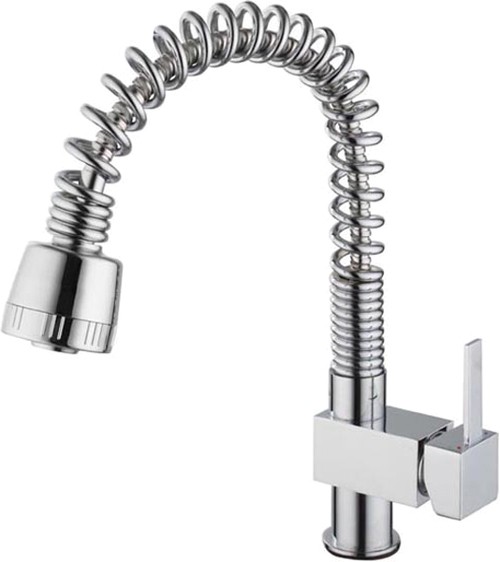 Additional image for Hannah Kitchen Tap With Pull Out Spray Rinser (Chrome).