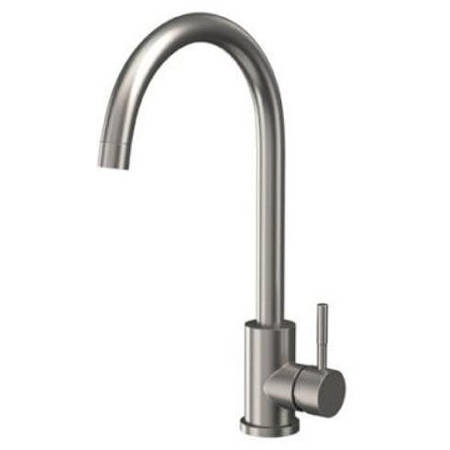 Additional image for London Kitchen Tap With Swivel Spout (Brushed Steel).