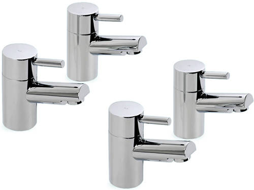 Additional image for Basin & Bath Taps Pack (Chrome).