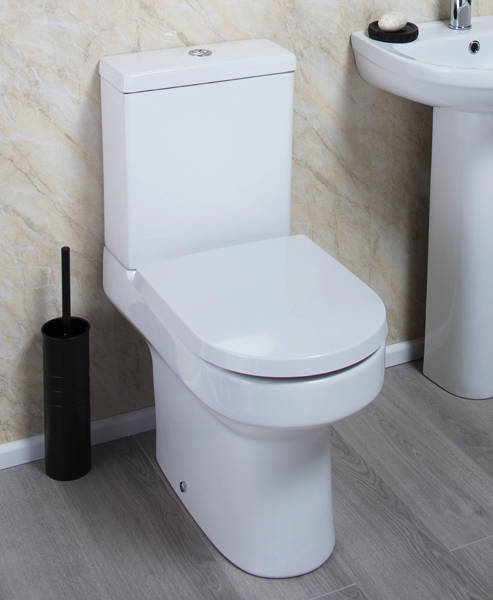 Montego Close Coupled Toilet With Cistern & Seat (WRAS approved ...