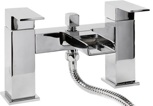 Additional image for Waterfall Bath Shower Mixer Tap With Shower Kit (Chrome).