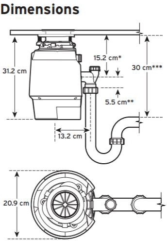 Additional image for Premium P700 Waste Disposal Unit (PRE-ORDER).