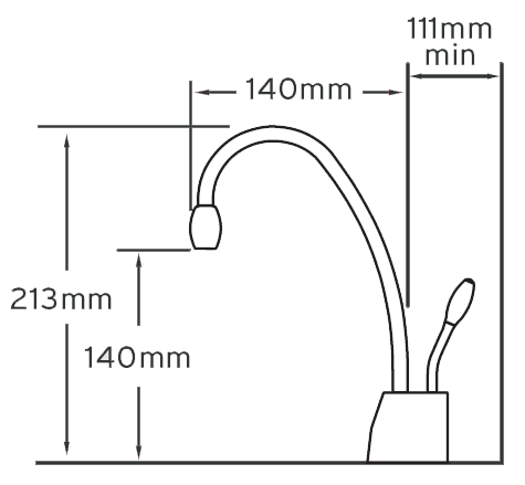 Additional image for Steaming Hot Filtered Kitchen Tap (Brushed Steel).