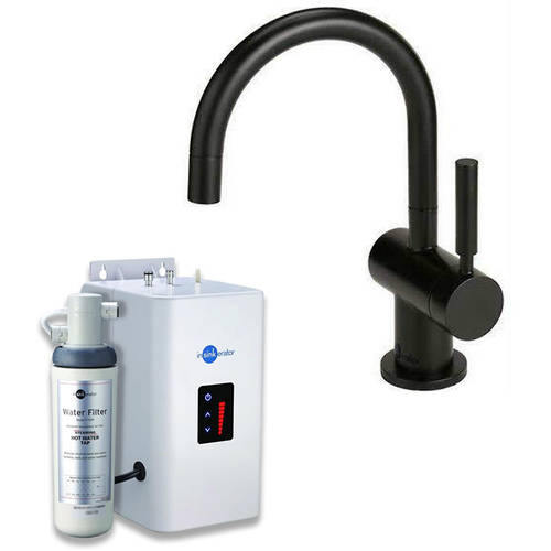 Additional image for Steaming Hot Filtered Kitchen Tap (Matt Black).