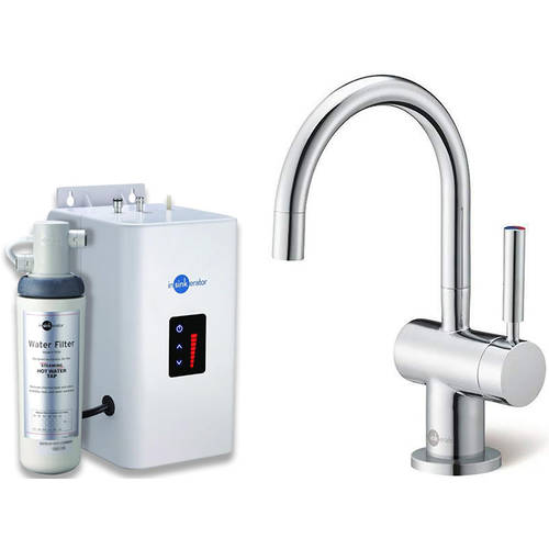 Additional image for Steaming Hot Filtered Kitchen Tap (Chrome).