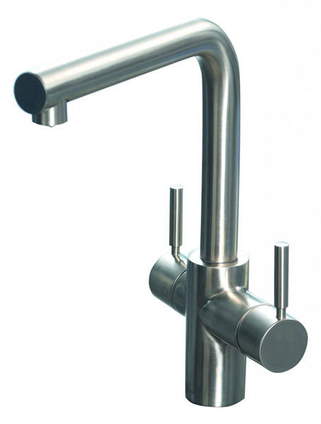 Additional image for Boiling Hot & Cold Water Kitchen Tap (Brushed Steel).