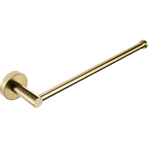 Additional image for Towel Rail (300mm, Brushed Brass).