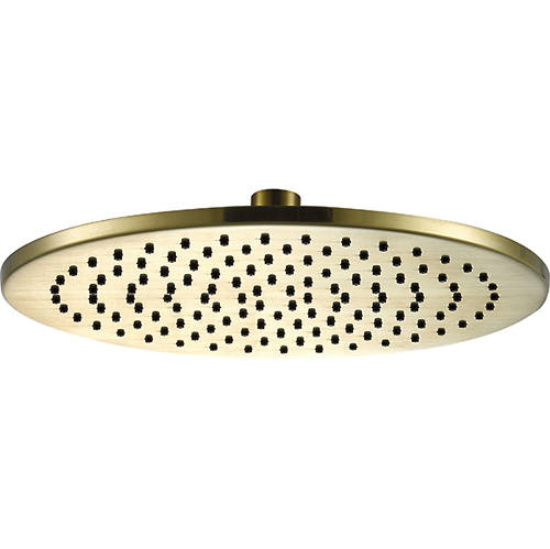 Additional image for Round Shower Head 250mm (Brushed Brass).