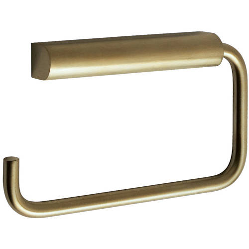 Additional image for Toilet Roll Holder (Brushed Brass).