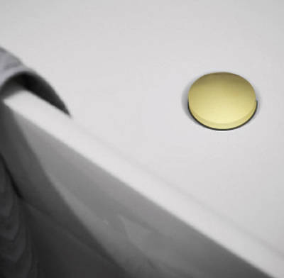 Additional image for Click Clack Basin Waste (Un-Slotted, Brushed Brass)