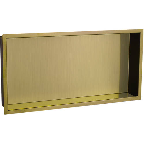 Additional image for Shower Niche (600x300mm, Br Brass).