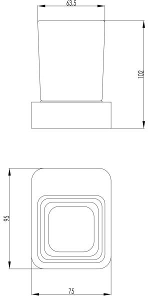 Additional image for Bathroom Accessories Pack 3 (Brushed Brass).