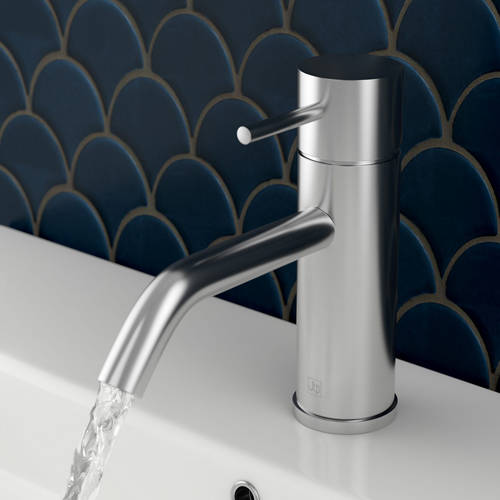 Additional image for Basin & Bath Shower Mixer Tap Pack (Stainless Steel).