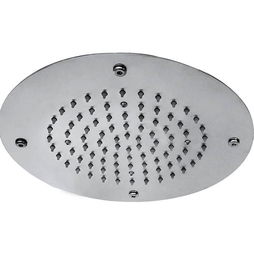 Additional image for Concealed Shower Valve & Ceiling Mounted Head (S Steel).