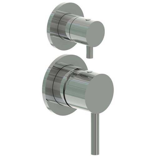 Additional image for Manual Shower Valve, Ceiling Head & Slide Rail Kit (S Steel).