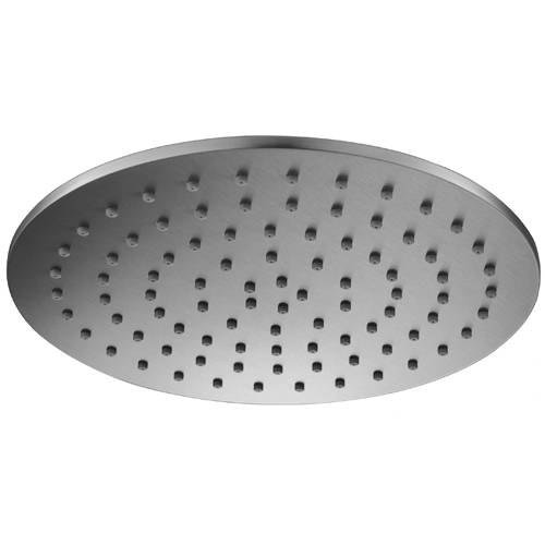 Additional image for Slim Round Shower Head (200mm, Stainless Steel).