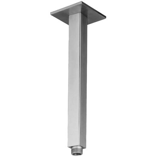 Additional image for Square Ceiling Mounting Shower Arm (Stainless Steel).