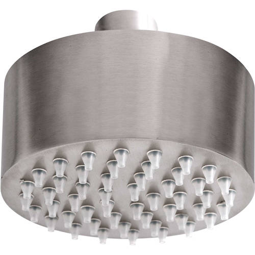 Additional image for Small Round Shower Head (89mm, Stainless Steel).
