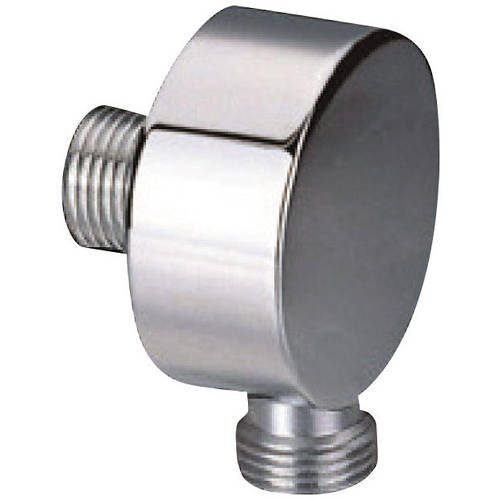 Additional image for Shower Wall Outlet Elbow (Stainless Steel).