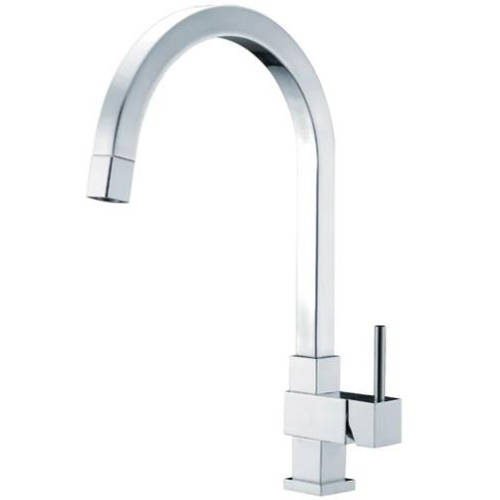Additional image for Kubix Kitchen Tap With Pull Out Spray (Chrome).