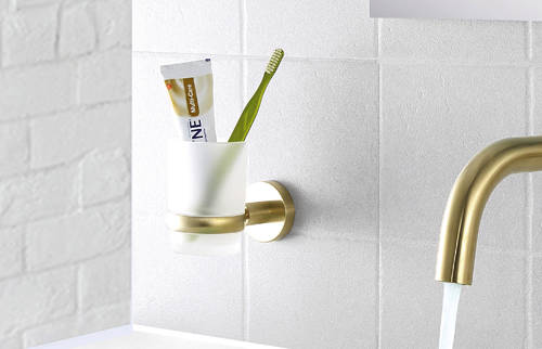 Additional image for Bathroom Accessories Pack 2 (Brushed Brass).