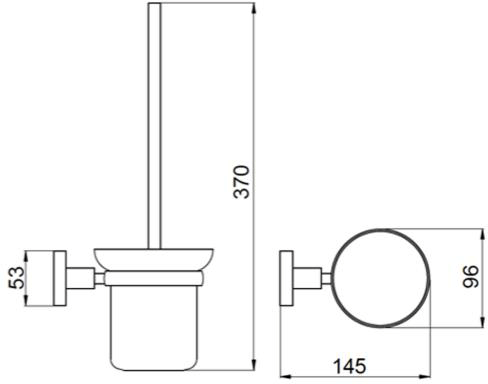 Additional image for Bathroom Accessories Pack 5 (Brushed Brass).